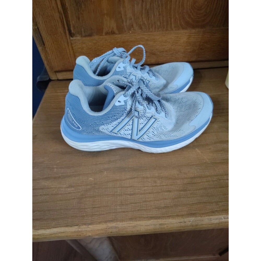 New Balance Fresh Foam Shoes Women's 5.5 Blue Running Athletic Sneakers